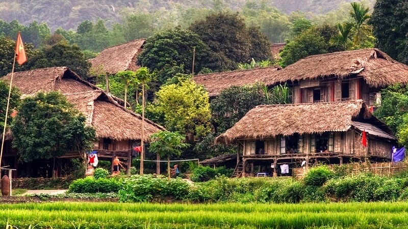 Những ngôi làng ở Mai Châu (Hòa Bình)
