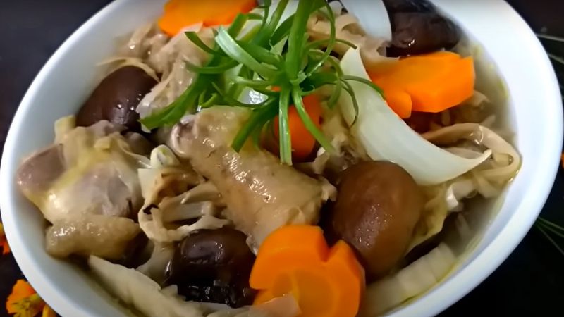 How to make chicken cooked with dried bamboo shoots conquers fastidious customers