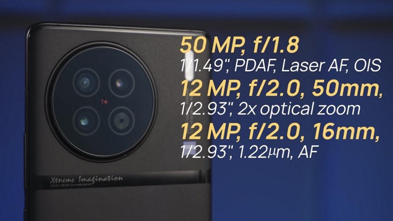 Vivo X90 vẫn giữ nguyên phần cứng camera như X80. Vivo X90 vẫn giữ nguyên phần cứng camera như X80.