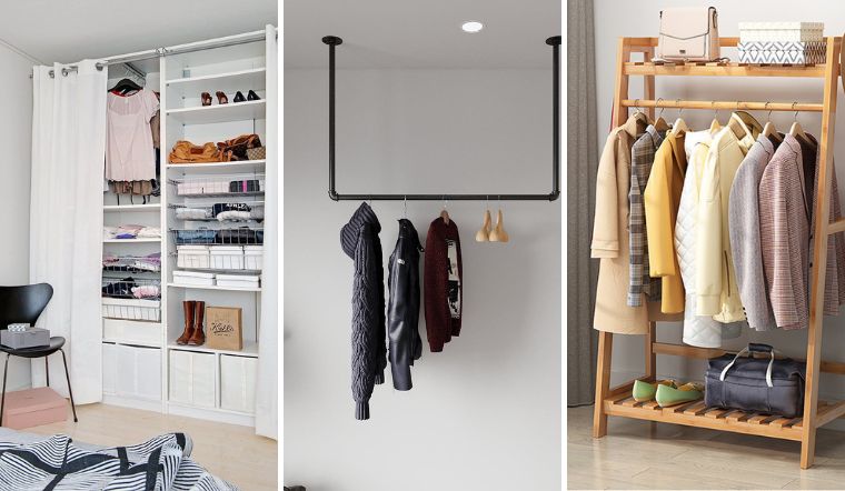 Mách Chị Em 3 Mẹo Cất Giữ Quần Áo Không Cần Tủ Cực Tiện Lợi, Gọn Gàng