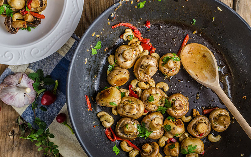 How to make a strange, mouth-watering pepper mushroom, the whole family loves it