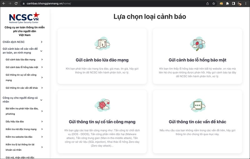 Nền tảng từ NCSC cung cấp rất nhiều phương thức để báo cáo lừa đảo qua mạng Nền tảng từ NCSC cung cấp rất nhiều phương thức để báo cáo lừa đảo qua mạng