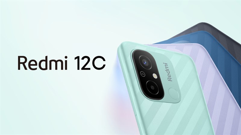 Redmi 12C ra mắt