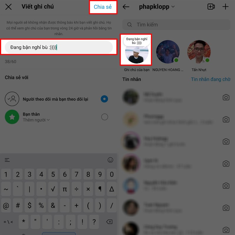 Hướng dẫn cách chia sẻ cảm nghĩ trên Instagram