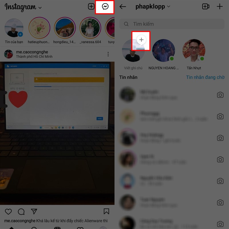 Hướng dẫn cách chia sẻ cảm nghĩ trên Instagram