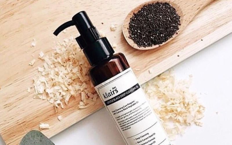 Thành phần của dầu tẩy trang Klairs Gentle Black Deep Cleansing Oil