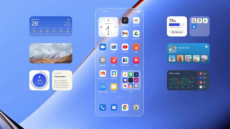 Giao diện ColorOS 13