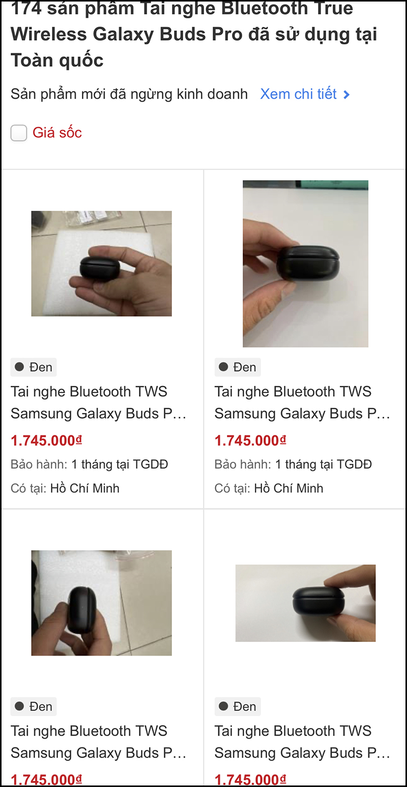 Mua galaxy sales buds pro