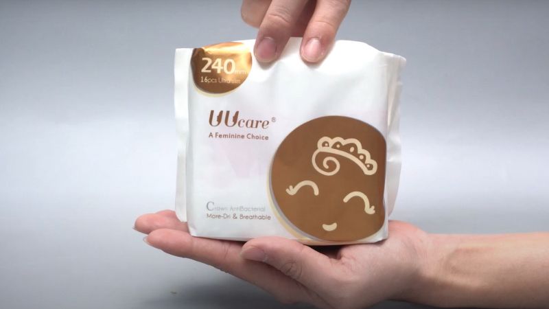 Băng vệ sinh ban ngày Uucare Crown kháng khuẩn
