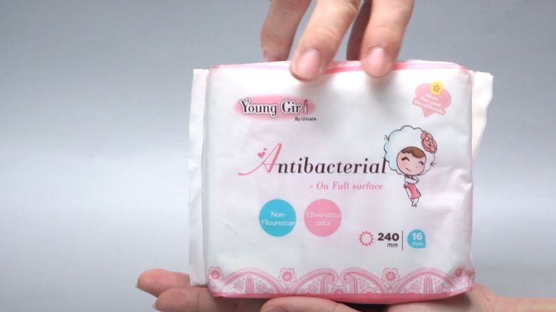 Băng vệ sinh ban ngày Uucare Young Girl kháng khuẩn