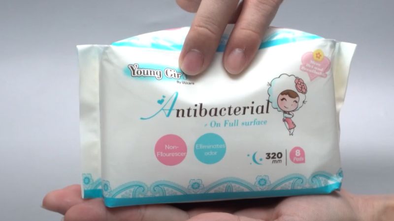 Băng vệ sinh ban đêm Uucare Young Girl kháng khuẩn