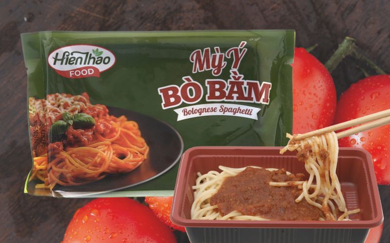 Mì Ý sốt bò bằm Hiền Thảo