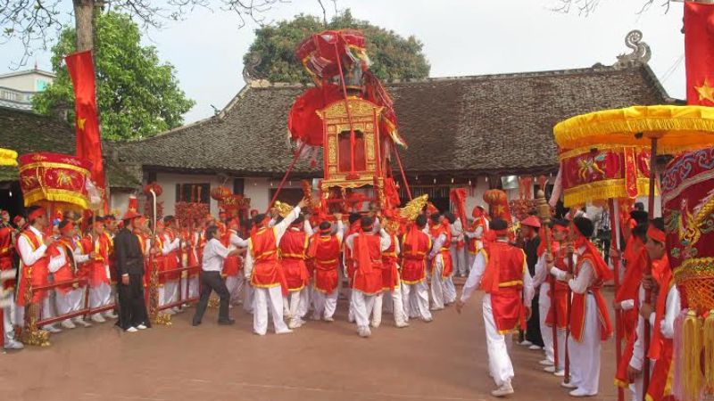 Văn bản cầu nguyện làng Thành Hoàng tại đình, chùa dịp Tết Mậu Tuất