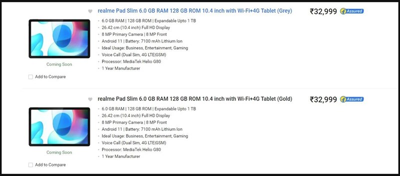 Realme Pad Realme Pad