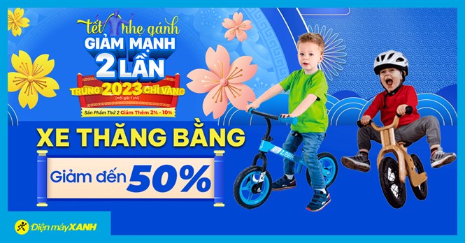 Tết nhẹ gánh với xe thăng bằng giảm mạnh 2 lần lên đến 50%