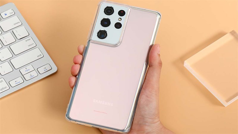 Ốp lưng Galaxy S21 Ultra Nhựa dẻo Sliipa JM