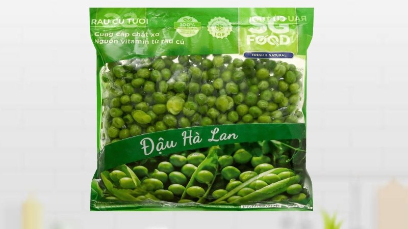 Đậu Hà Lan đông lạnh SG Food Đậu Hà Lan đông lạnh SG Food