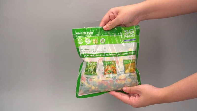 Rau quả hỗn hợp đông lạnh SG Food Rau quả hỗn hợp đông lạnh SG Food
