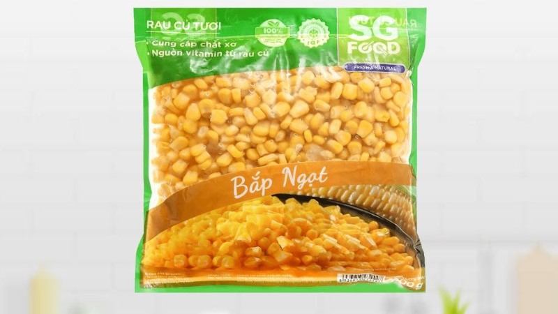 Bắp ngọt đông lạnh SG Food Bắp ngọt đông lạnh SG Food