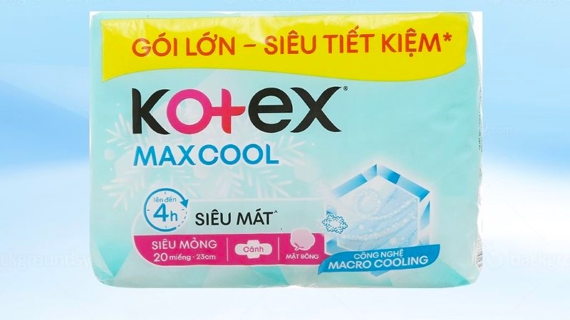 Băng vệ sinh Kotex Max Cool