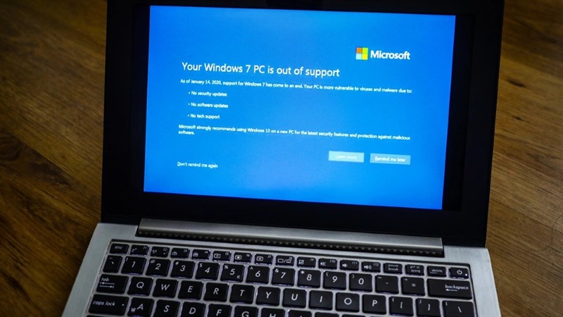 Microsoft kết thúc hỗ trợ cho Windows 7 và Windows 8 vào tuần tới?