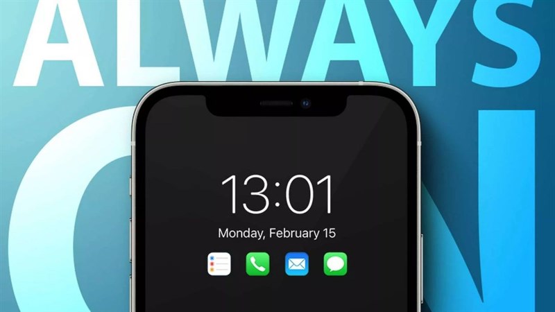 Tính năng Always on Display trên dòng iPhone 14 Pro sẽ tốn bao nhiêu phần trăm pin? (Ảnh: MacRumors)
