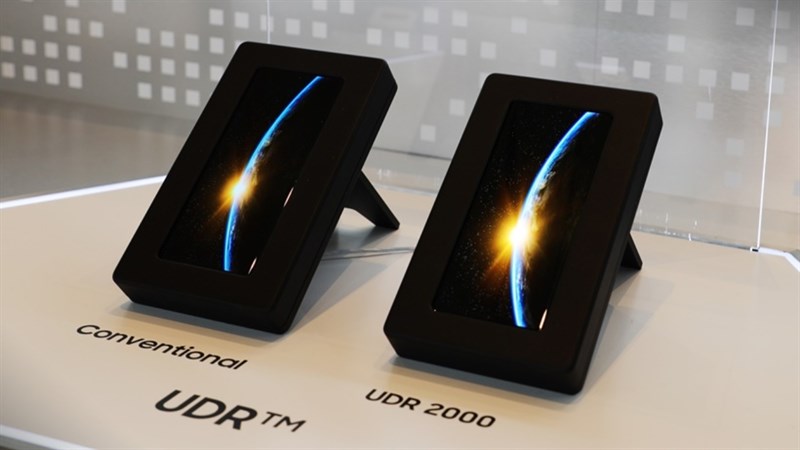 Samsung Display đã ra mắt công nghệ màn hình UDR mới
