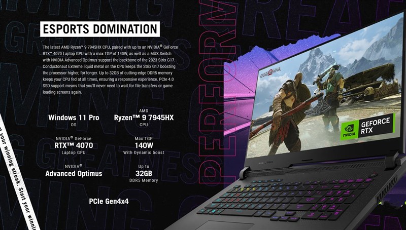 [CES2023]Tất Tần Tật ASUS ROG Strix 2023