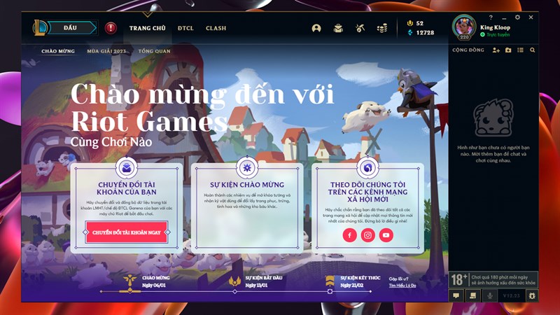 Hướng dẫn lối chơi Liên Minh Huyền Thoại bên trên Riot