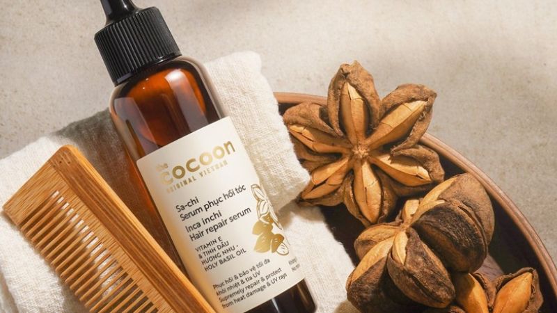 Serum Sa-chi phục hồi tóc của thương hiệu Cocoon