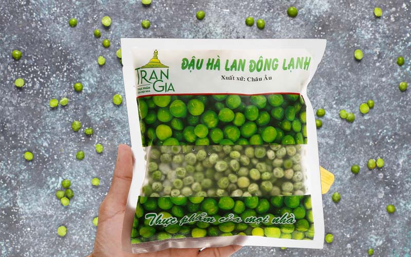 Đậu Hà Lan đông lạnh Trần Gia