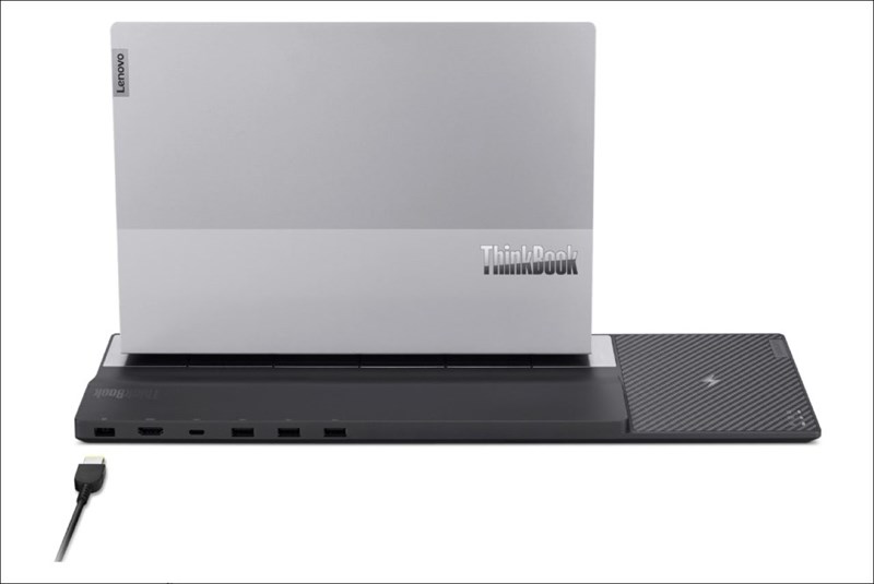 ThinkBook Wireless Dock có công suất sạc lên đến 65 W cho các mẫu laptop tương thích