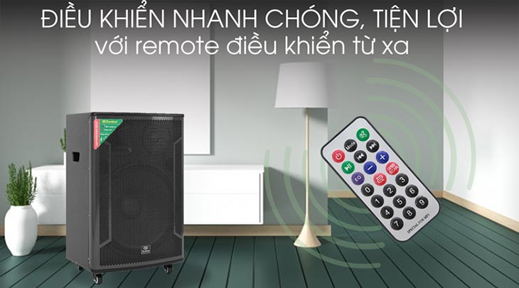 Loa Zenbos có điều khiển từ xa bằng remote