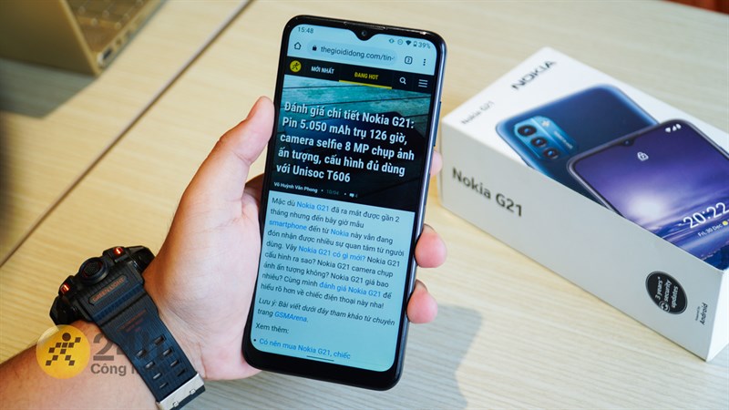 Đánh giá hiệu năng Nokia G21 sau 10 tháng