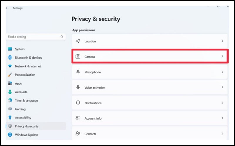 Cách sửa lỗi camera không hoạt động trong Google Chrome trên Windows 11