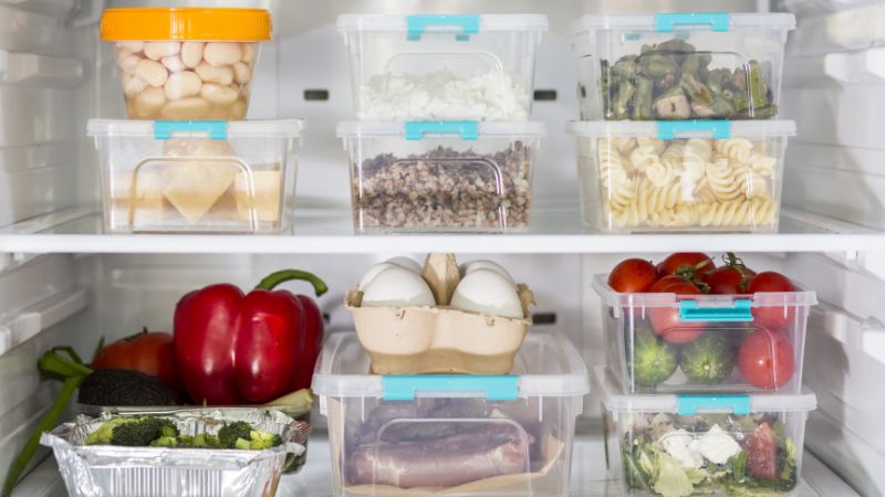 Notes for using food containers in the refrigerator