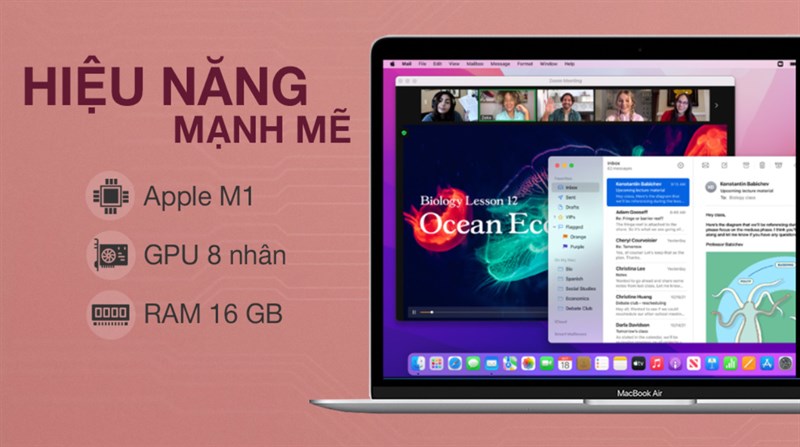 Về hiệu năng MacBook Air M1 liệu có còn đáng mua ở thời điểm hiện tại