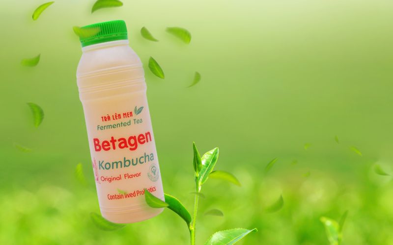 Betagen ra mắt dòng sản phẩm hoàn toàn mới mang tên trà Betagen Kombucha