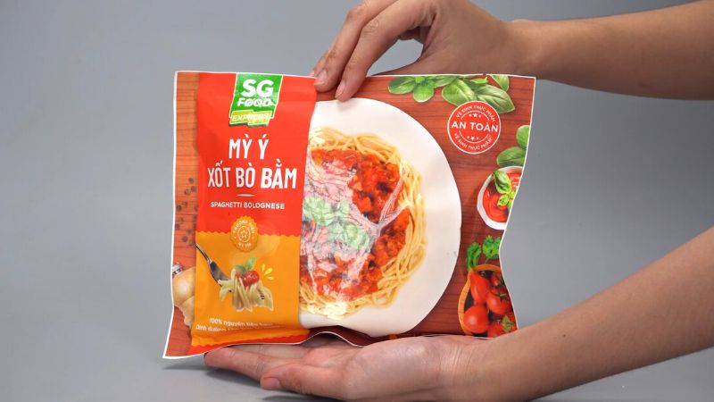 Mì ý sốt bò bằm SG Food