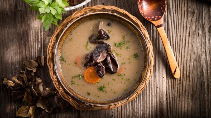 Mushroom soup