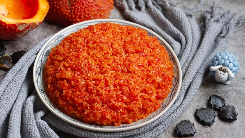 Red sticky rice