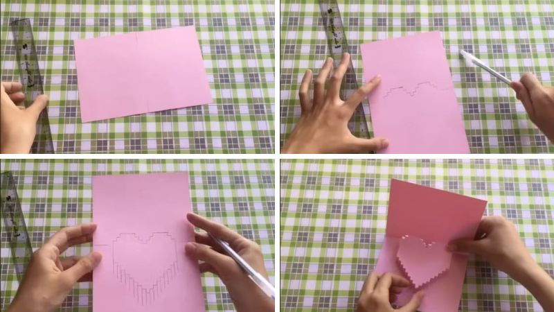 10 cách làm thiệp Valentine handmade đơn giản tặng người yêu