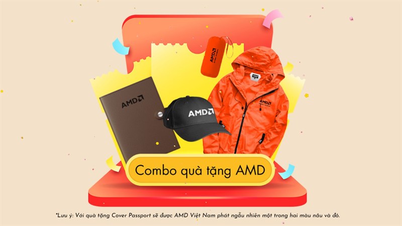 Mua Laptop trang bị bộ xử lý AMD - Hái lộc đầu năm, sung túc cả năm