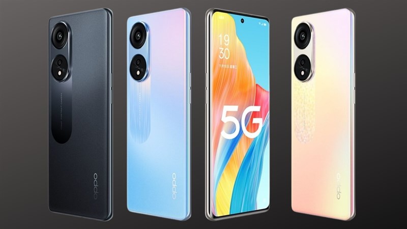 Ba màu sắc trên OPPO Reno8 T 5G