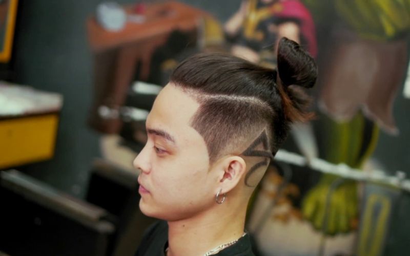 Kiểu tóc nam top knot