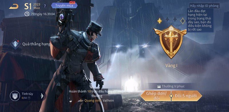 Cách cập nhật Liên Quân mùa 2023 S1