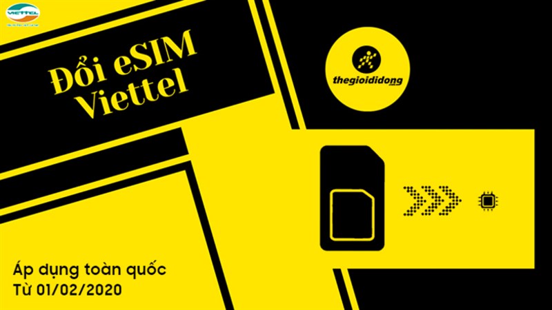 Chuyển đổi SIM thường thành eSIM Chuyển đổi SIM thường thành eSIM