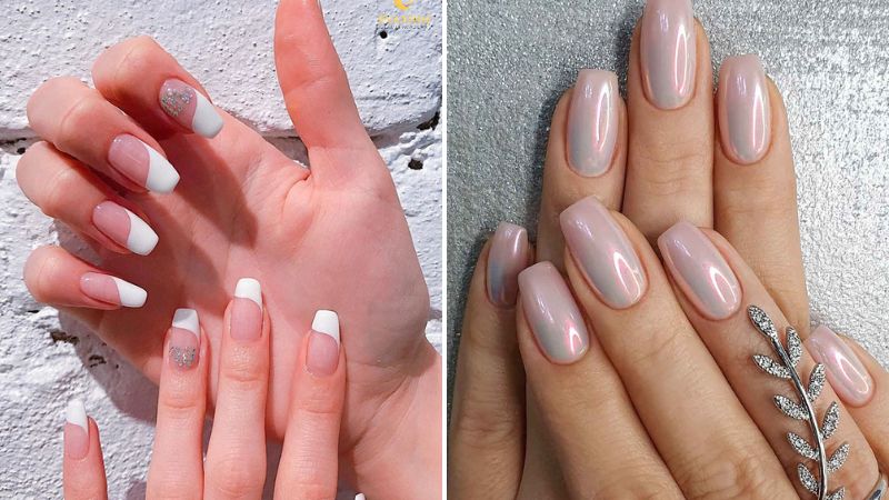 Mẫu nail đơn giản cho người lớn tuổi