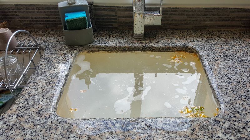 Do not pour coffee grounds into the sink