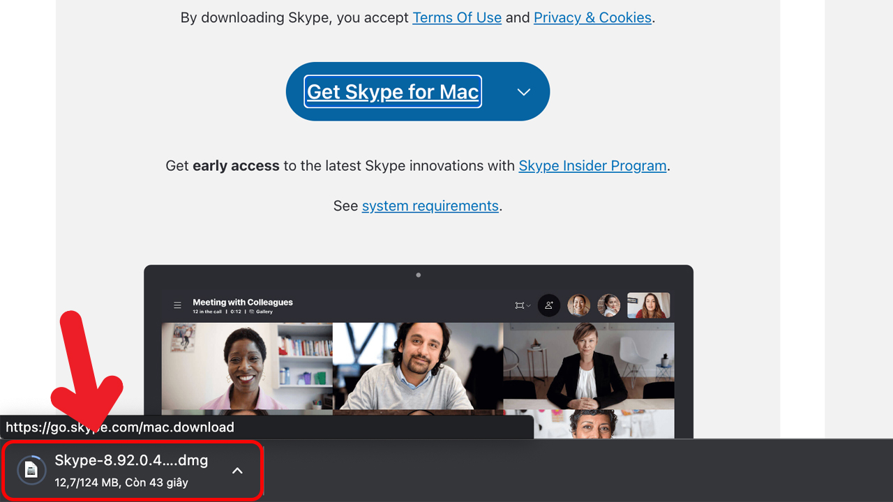 Hướng dẫn tải skype trên laptop mới nhất 2025